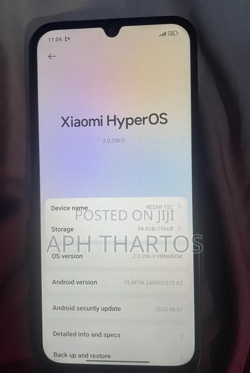 Xiaomi Redmi 15C 4G 256 GB Black