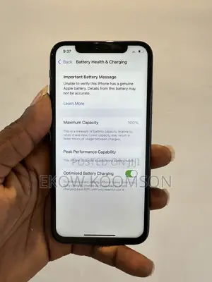 Apple iPhone X 64 GB Black
