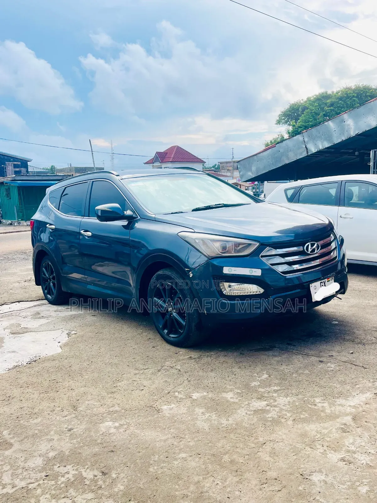 Hyundai Santa Fe 2013 Gray