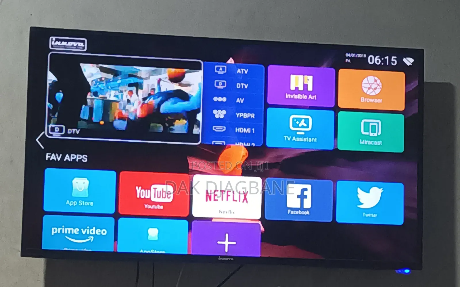 Corect Smart Tv Whit Remote Control No Problème