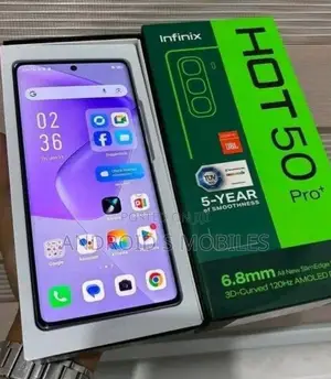 New Infinix Hot 50 Pro+ 4G 256 GB Purple