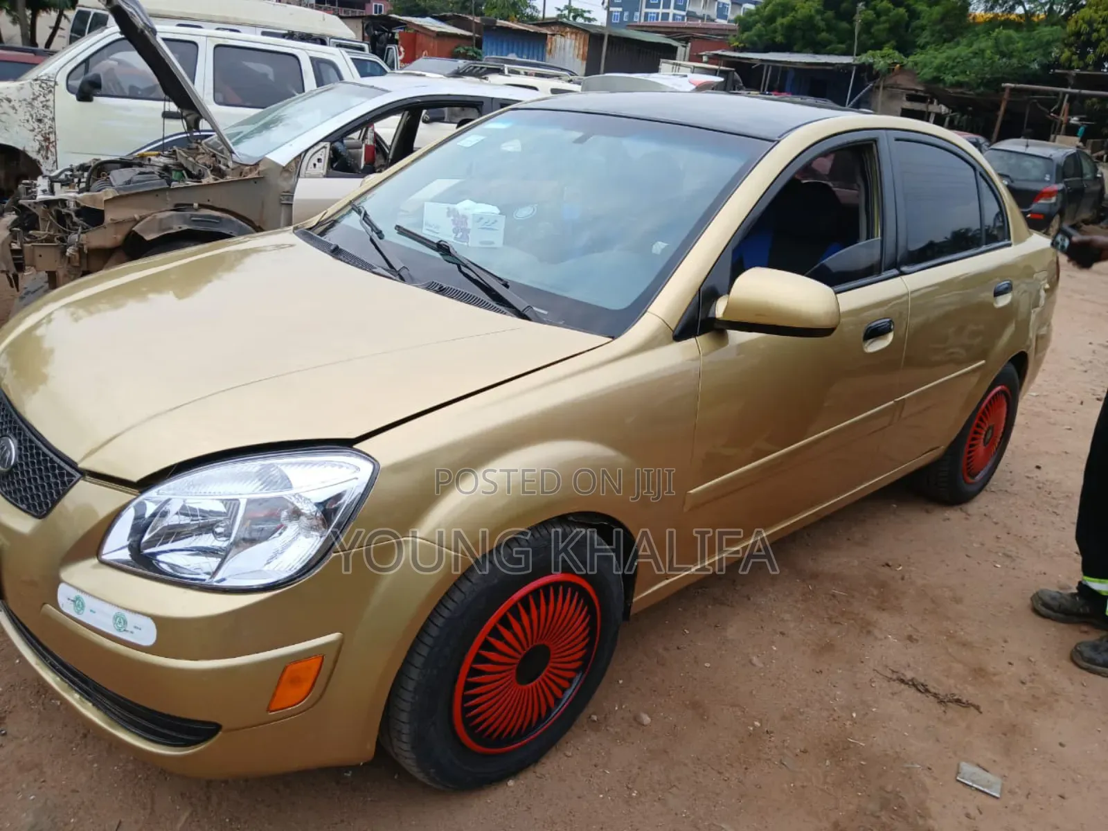 Kia Rio 2008 Gold