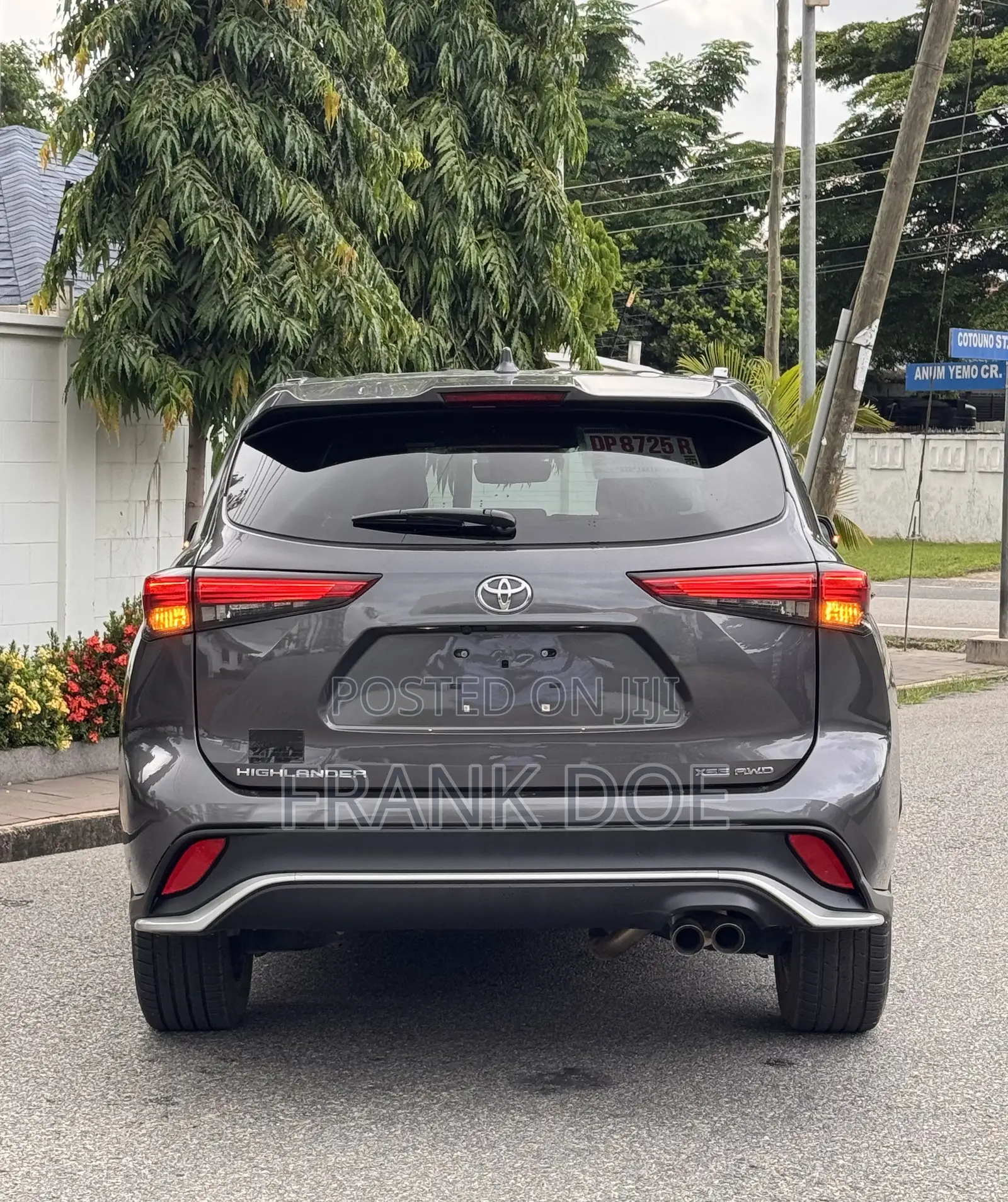Toyota Highlander XSE 2021 Gray