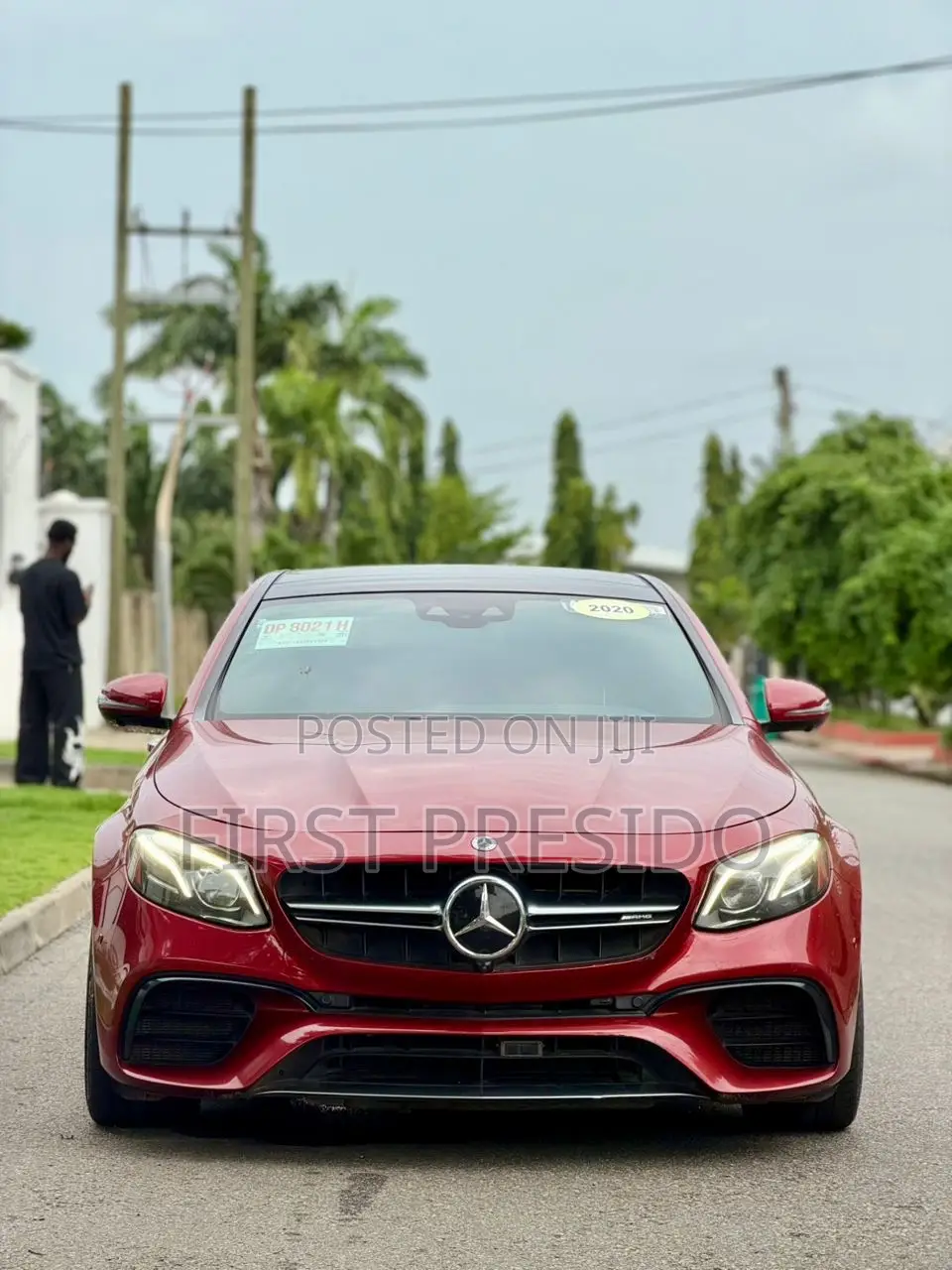Mercedes-Benz E63 2020 Red