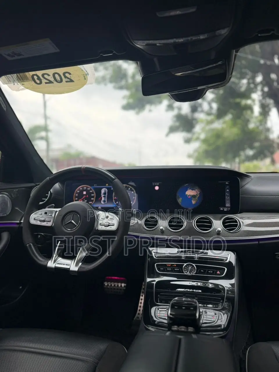 Mercedes-Benz E63 2020 Red
