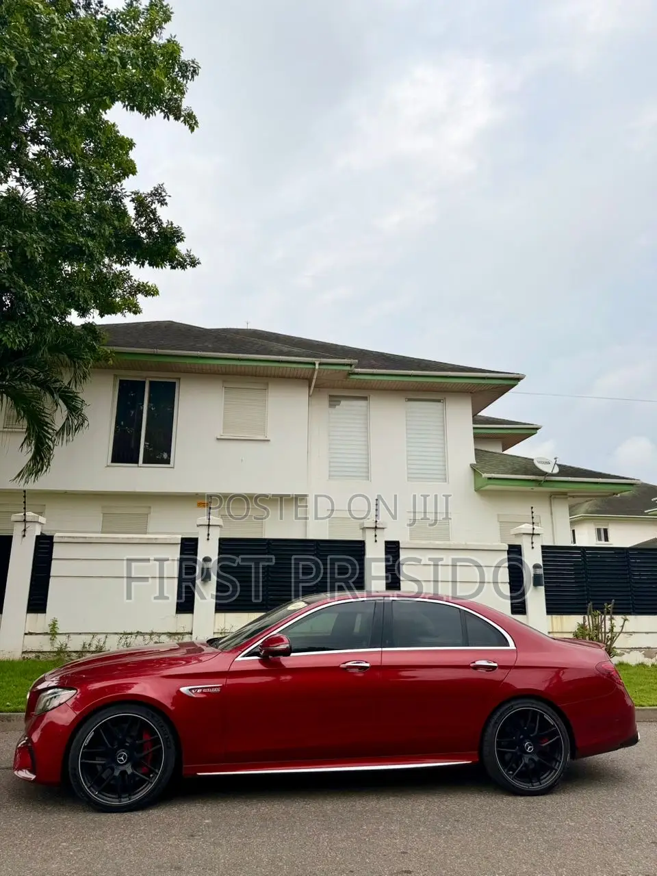 Mercedes-Benz E63 2020 Red