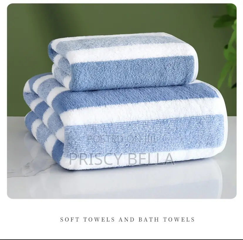 Luxury Soft Touch 2-Piece Bath Towel Set