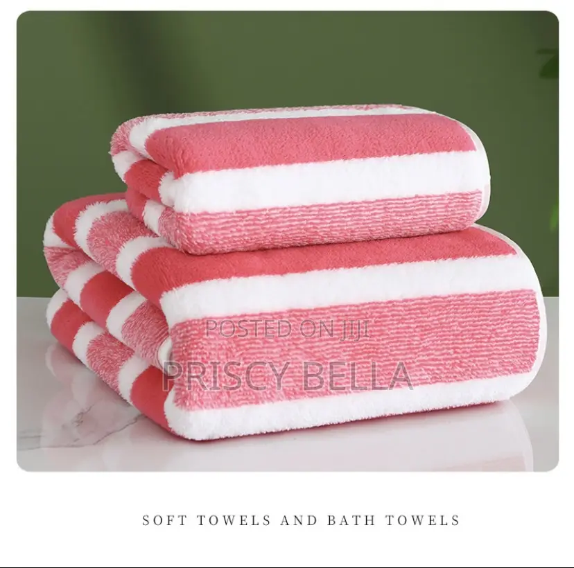 Luxury Soft Touch 2-Piece Bath Towel Set