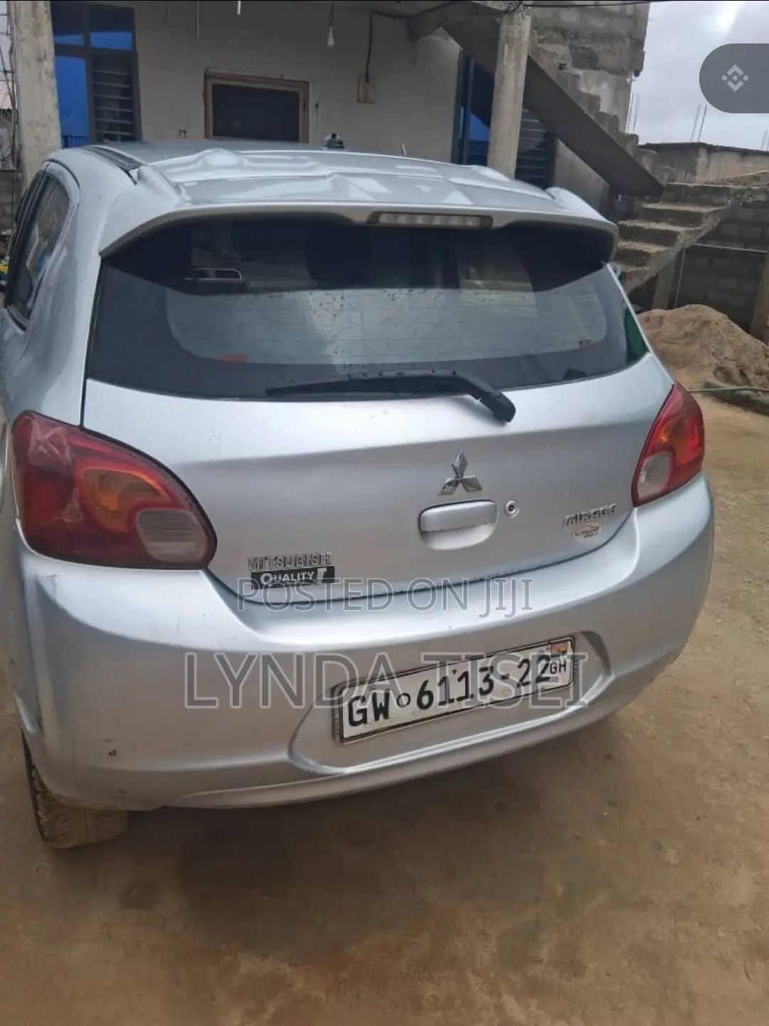 Mitsubishi Mirage 2014 Gray
