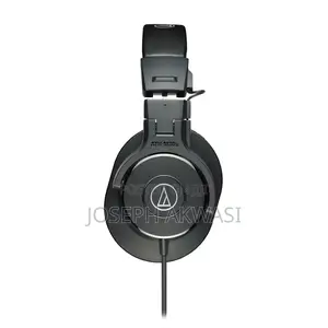 Audio-Technica Ath-M30x Professional Studio Monitor Headphones, Black