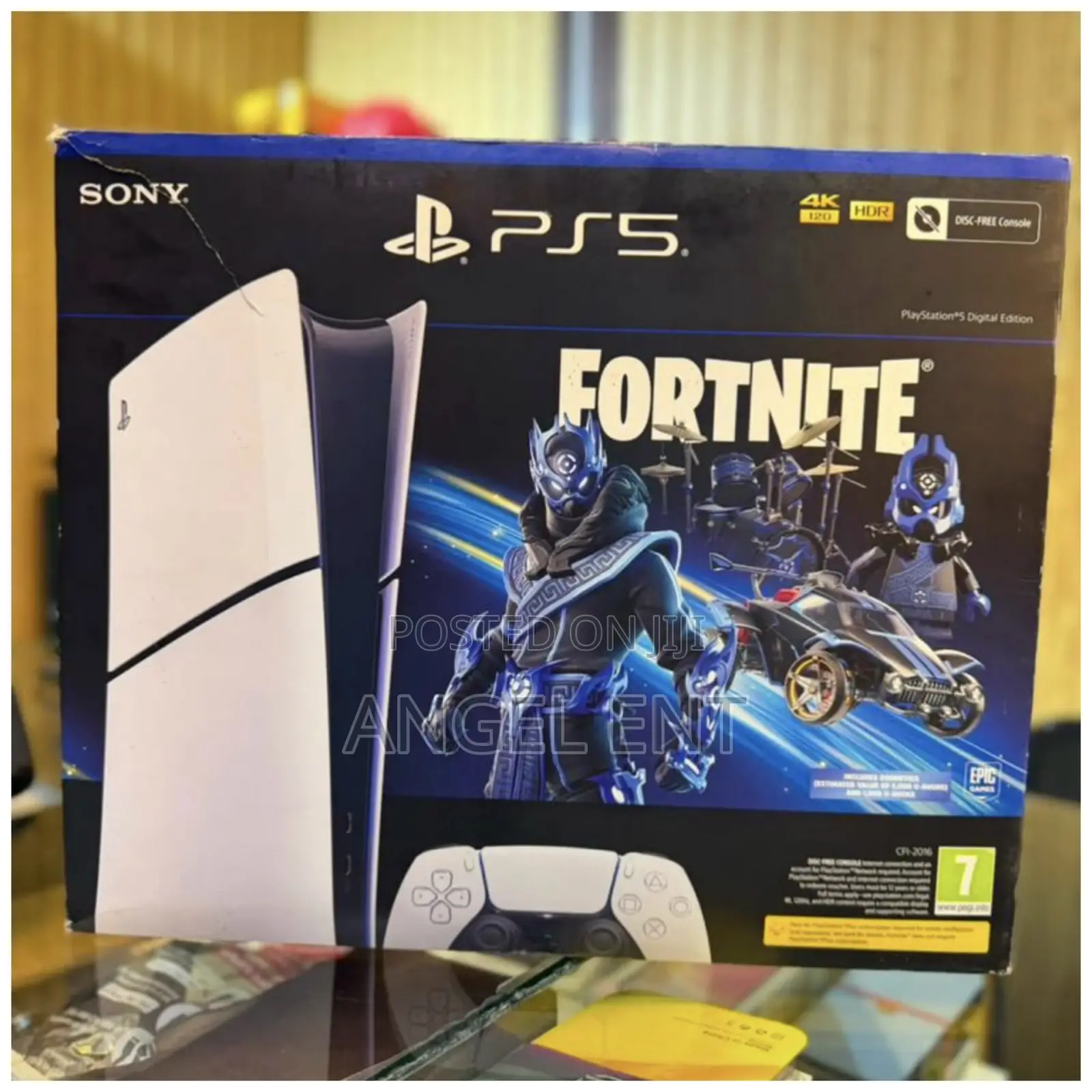 Ps5 Slim 1 Tb Available in Box With 4 Games (Location: Kumasi)