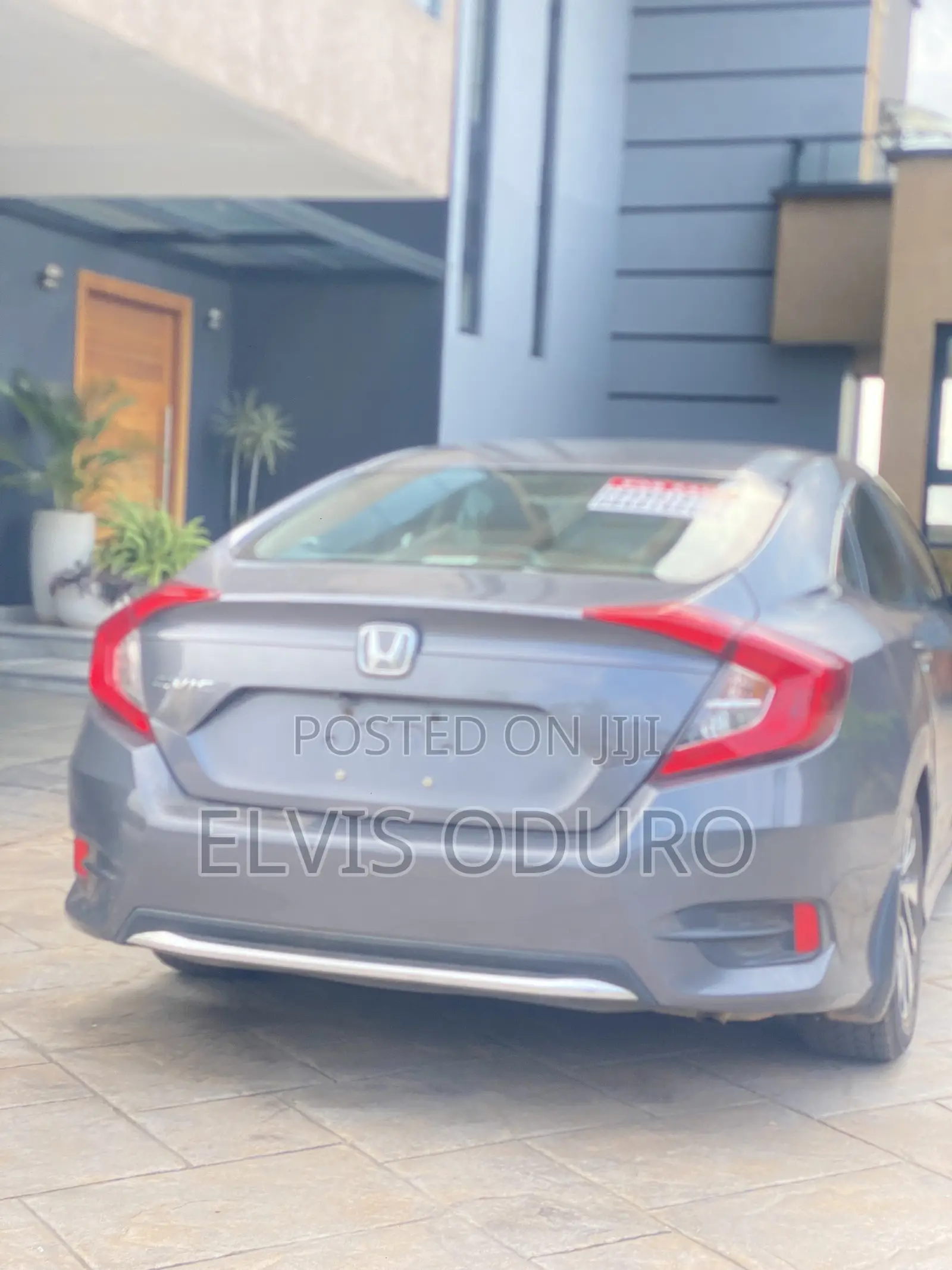 Honda Civic EX Sedan 2020 Gray