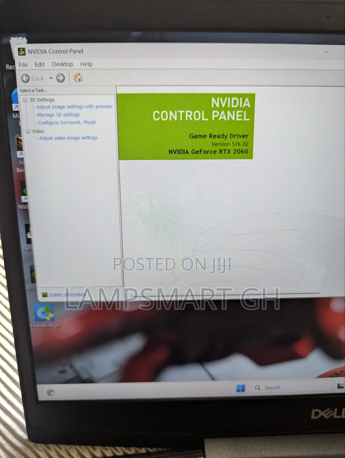 Laptop Dell G5 8GB Intel Core i5 SSD 256GB