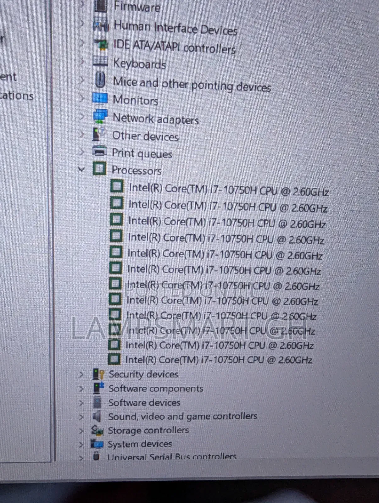 Laptop Dell G5 8GB Intel Core i5 SSD 256GB