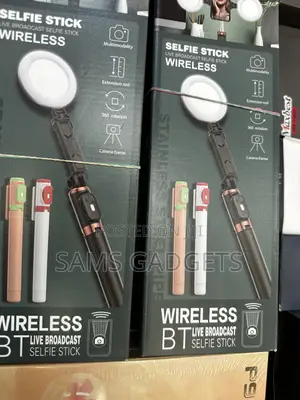 Jc18h Wireless Live Broadcast Selfie Stick Tripod With Dual Fill Light