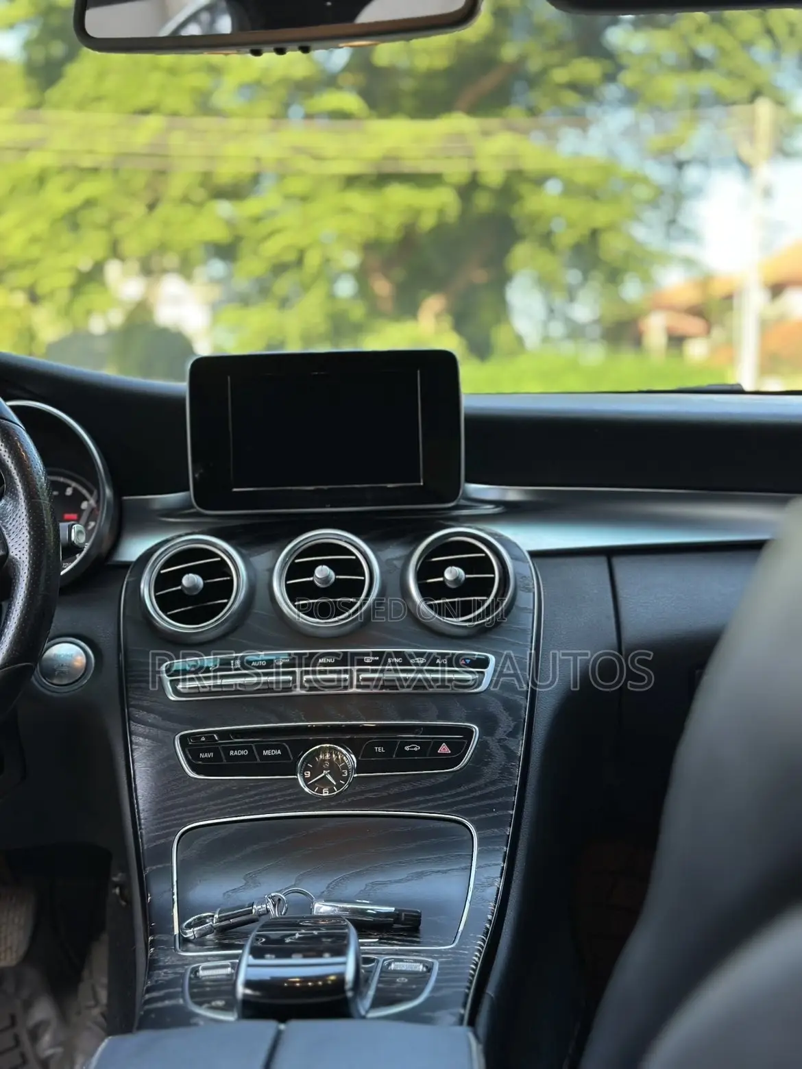 Mercedes-Benz C300 Luxury 4Matic Sedan AWD (2.0L 4cyl 7A) 2016 White