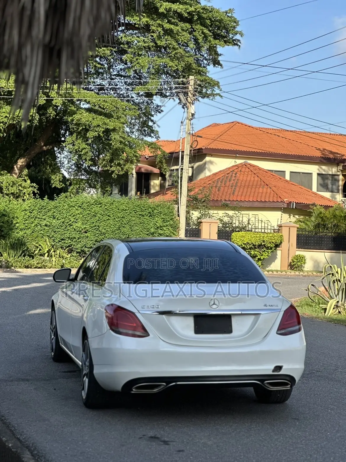 Mercedes-Benz C300 Luxury 4Matic Sedan AWD (2.0L 4cyl 7A) 2016 White