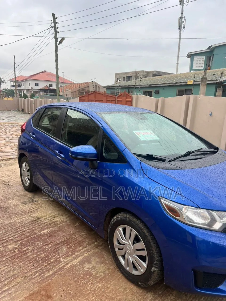 Honda Fit 2015 Blue