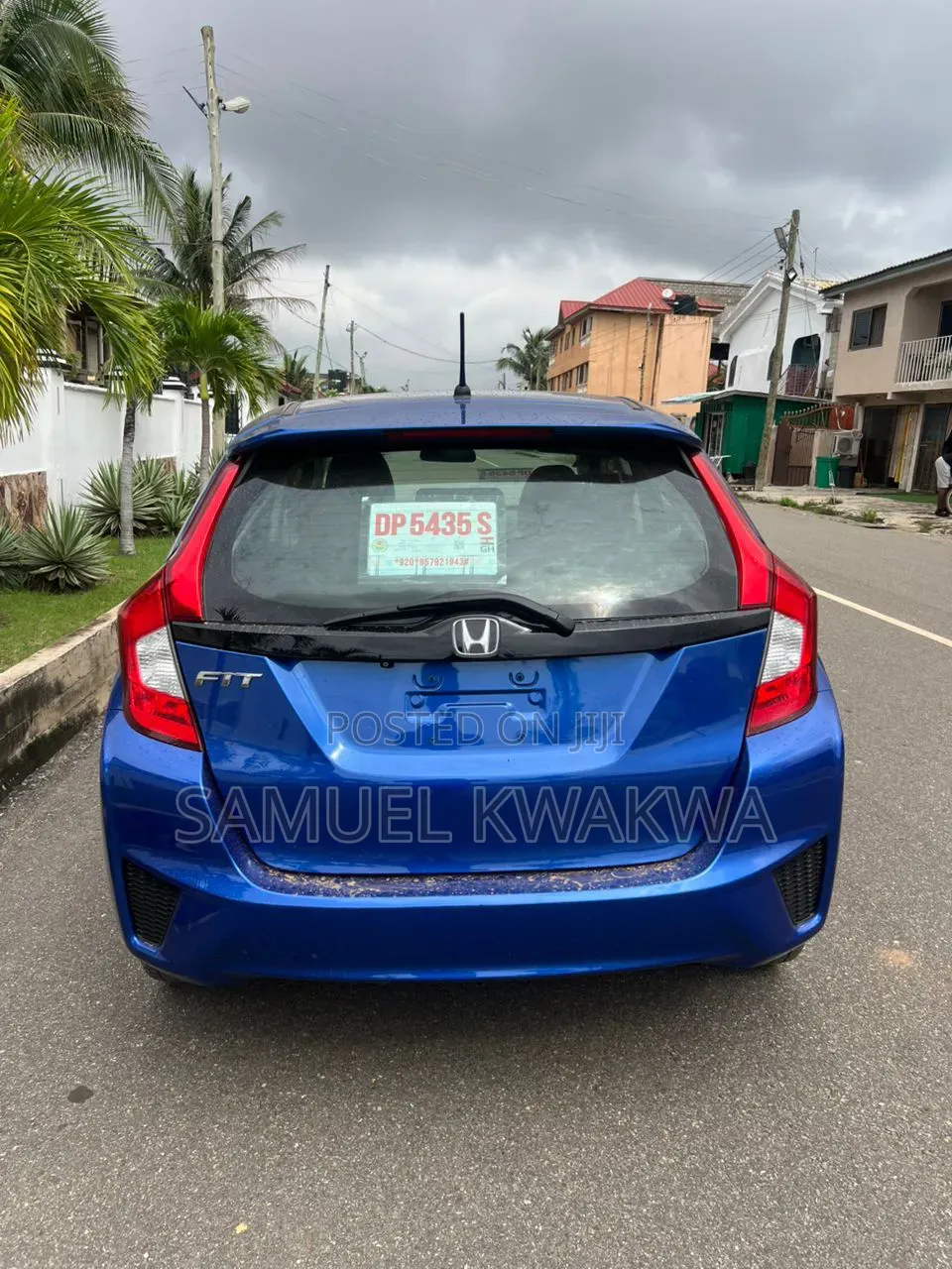 Honda Fit 2015 Blue