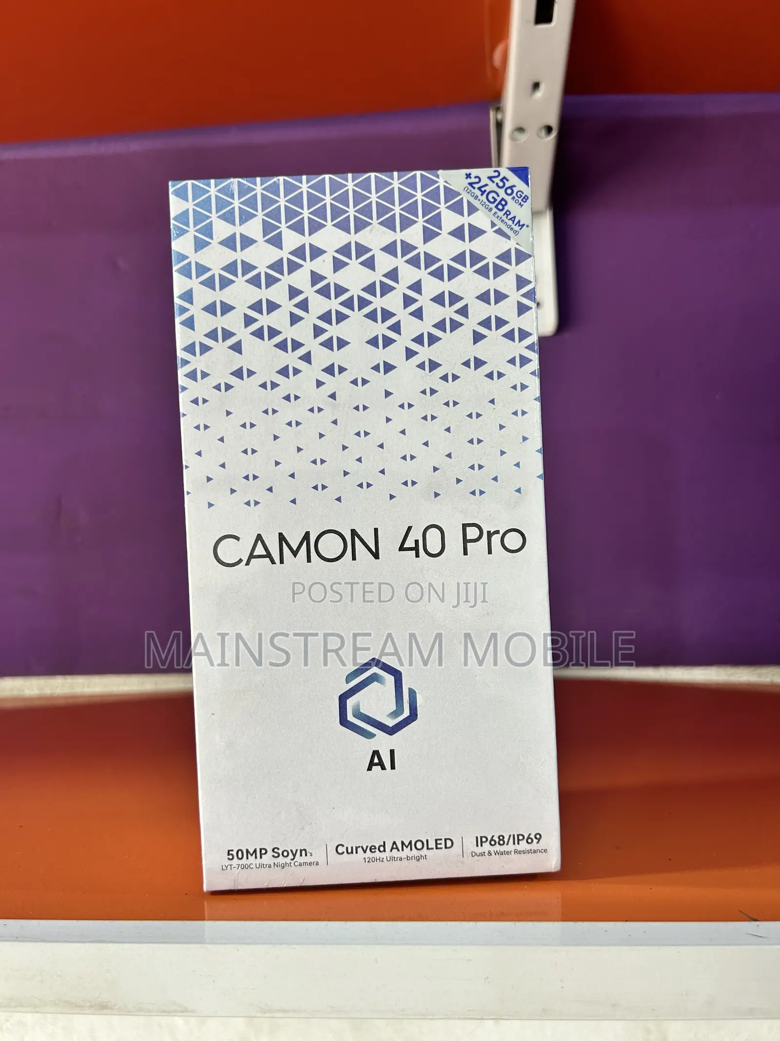 New Tecno Camon 40 Pro 5G 256 GB Gray