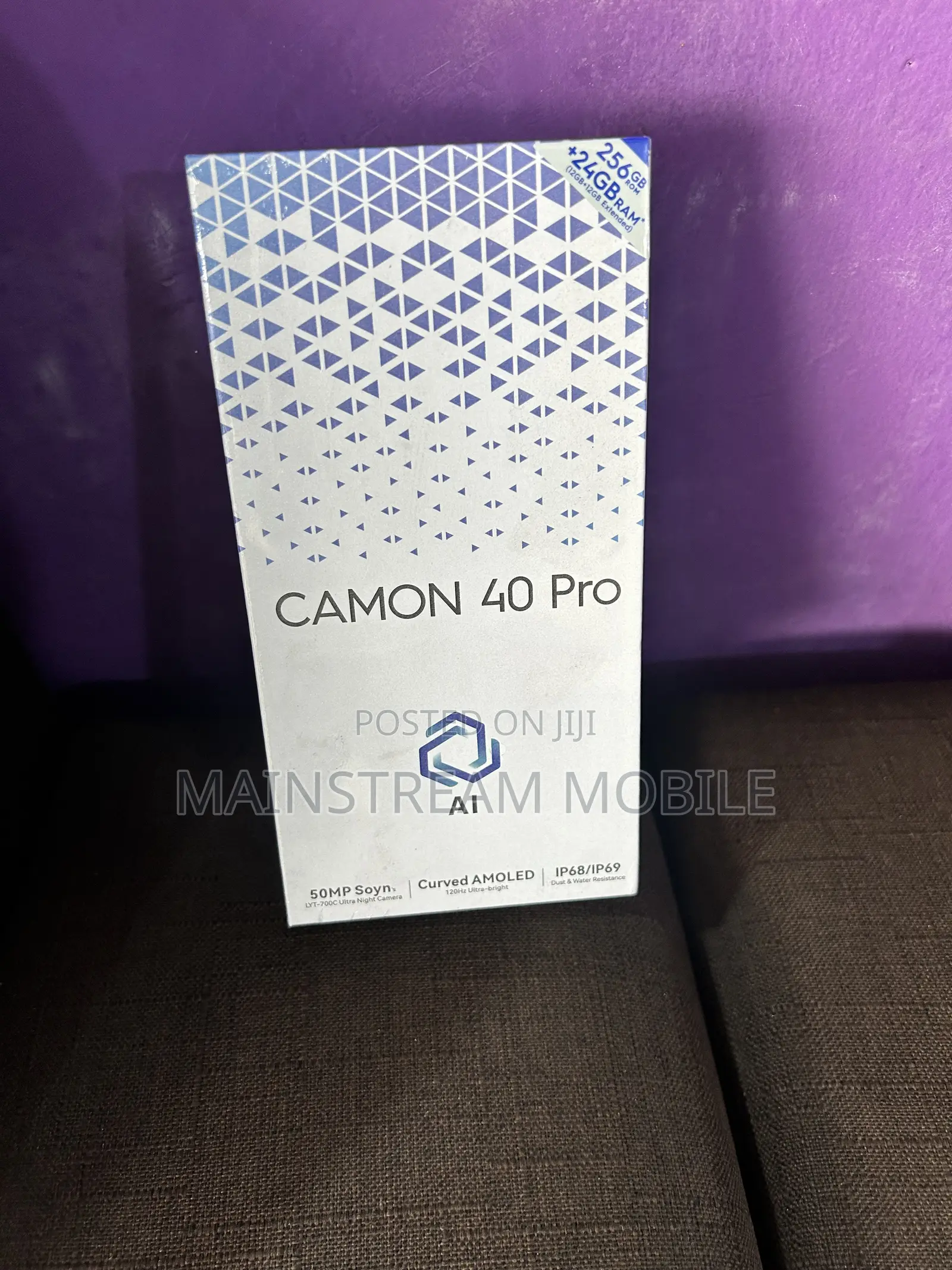 New Tecno Camon 40 Pro 5G 256 GB Gray