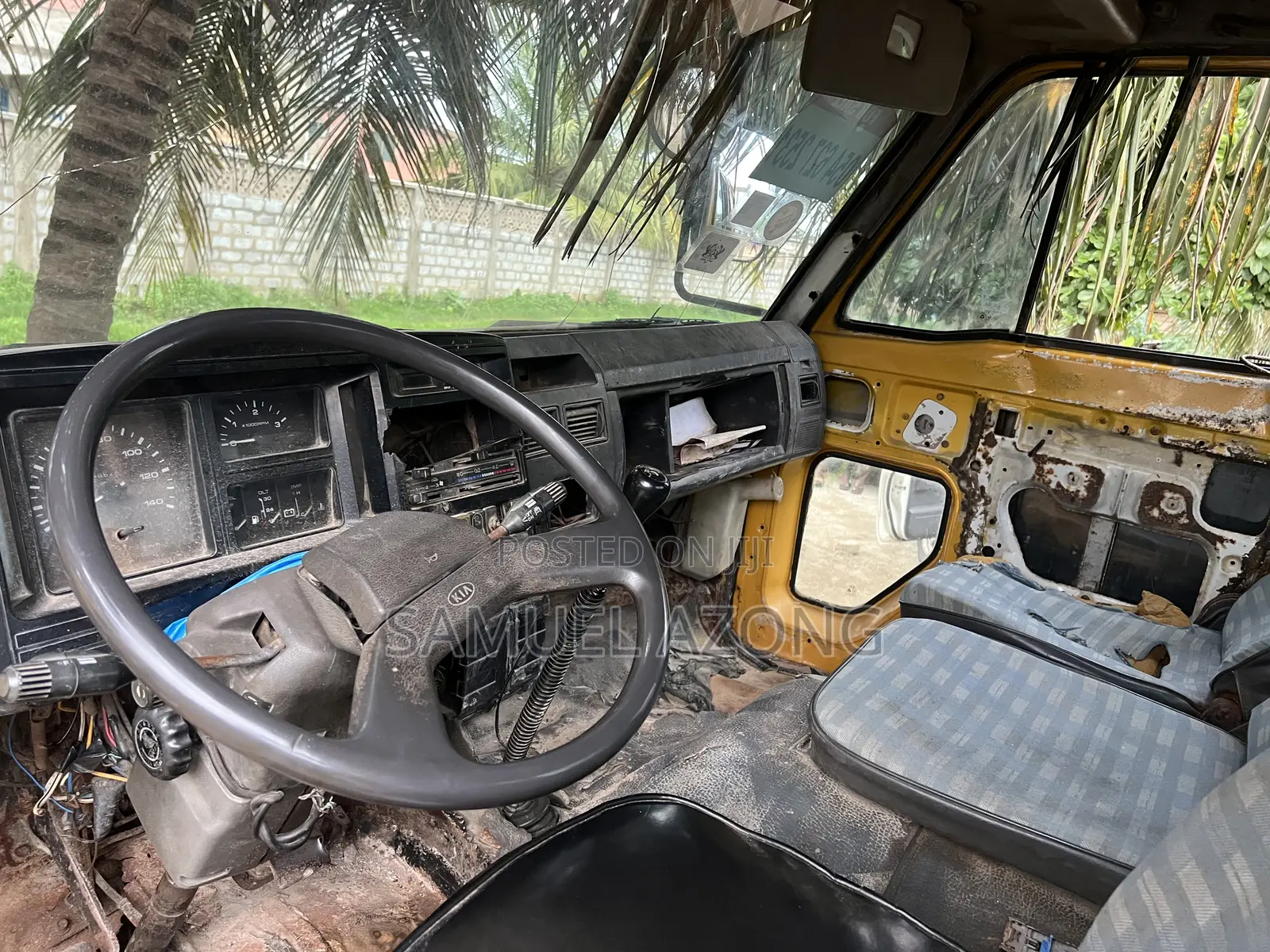 Kia Rhino Truck on Road