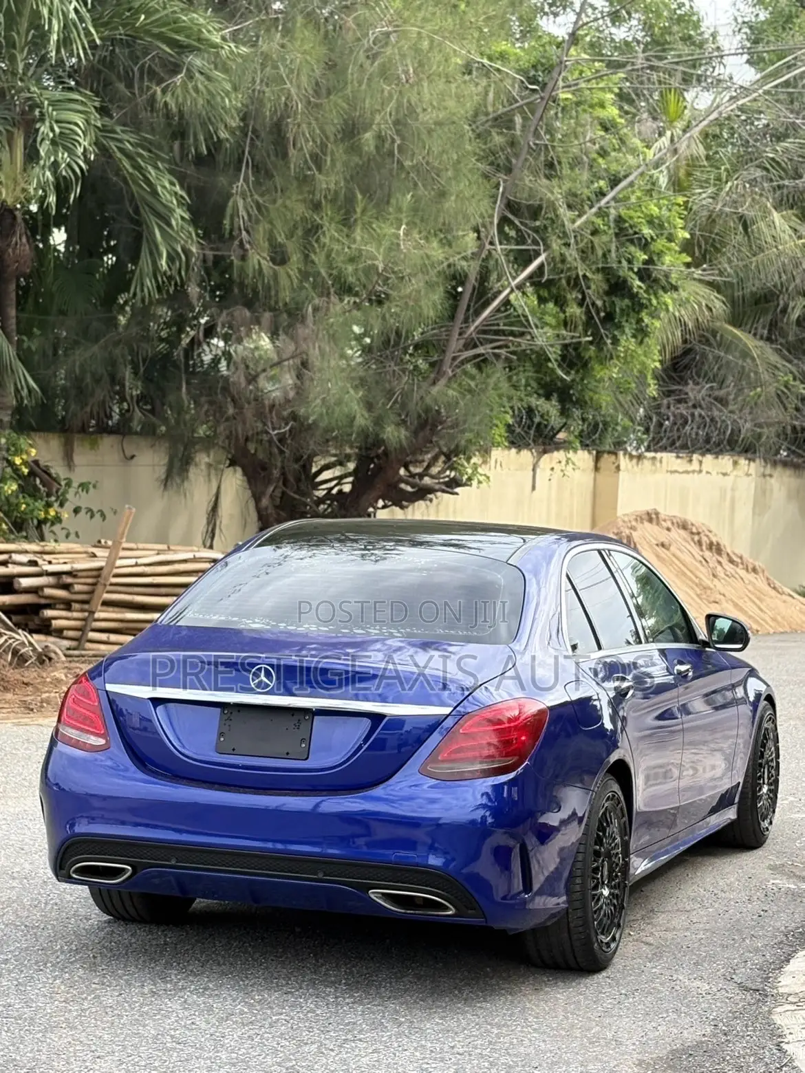 Mercedes-Benz C300 Sport 4Matic Sedan AWD (2.0L 4cyll 7A) 2016 Blue