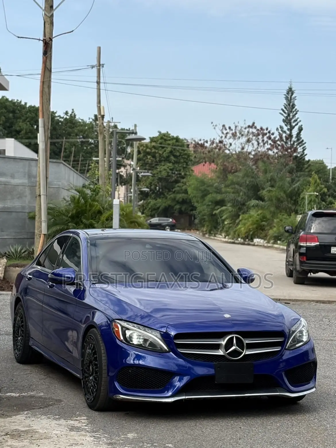 Mercedes-Benz C300 Sport 4Matic Sedan AWD (2.0L 4cyll 7A) 2016 Blue