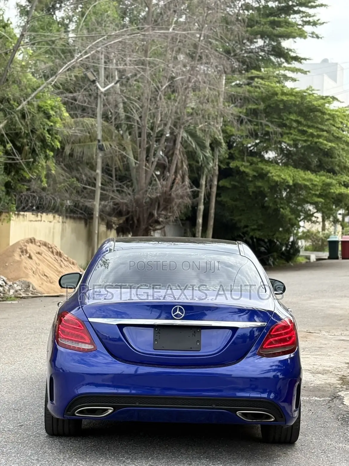 Mercedes-Benz C300 Sport 4Matic Sedan AWD (2.0L 4cyll 7A) 2016 Blue