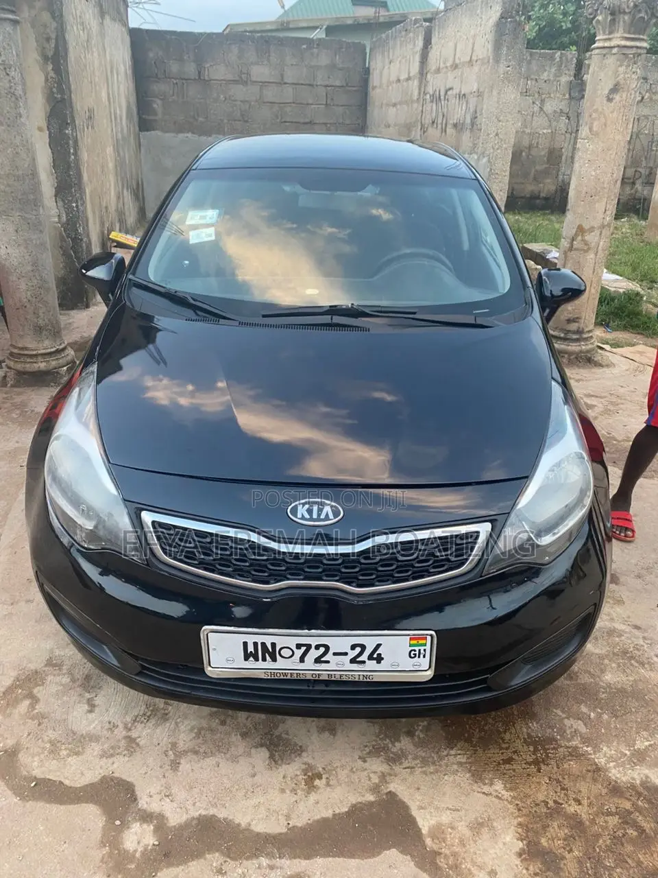 Kia Rio EX 4dr Hatchback (1.6L 4cyl 6A) 2012 Black