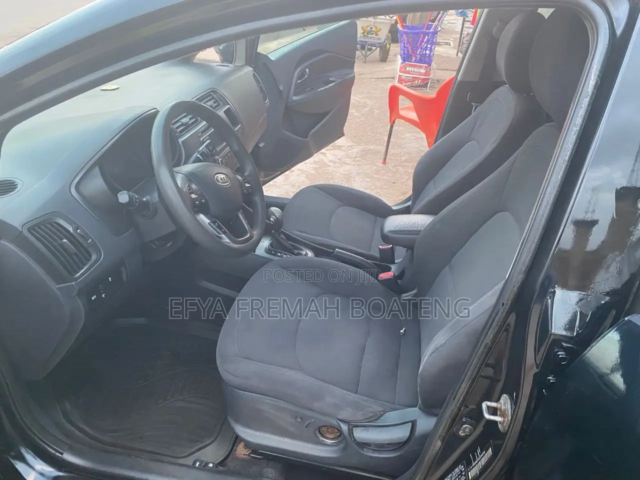 Kia Rio EX 4dr Hatchback (1.6L 4cyl 6A) 2012 Black