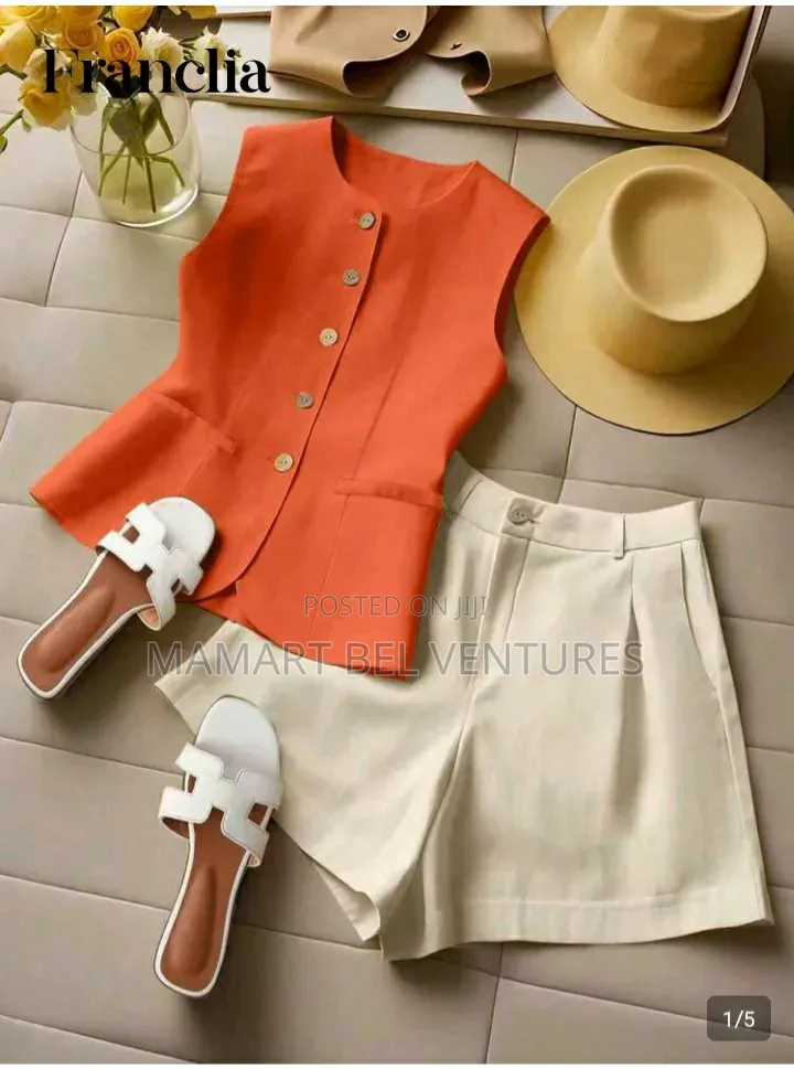 Linen 2pieces Set