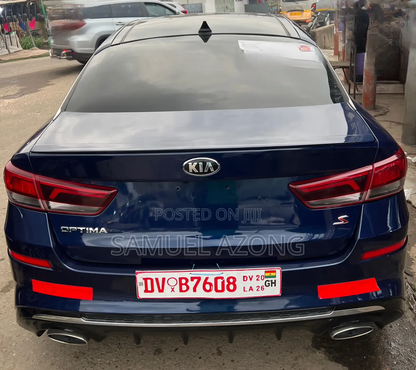 Kia Optima S 2019 Blue