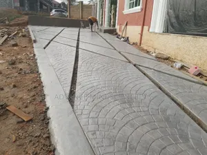 Stamp Concrete With Stone