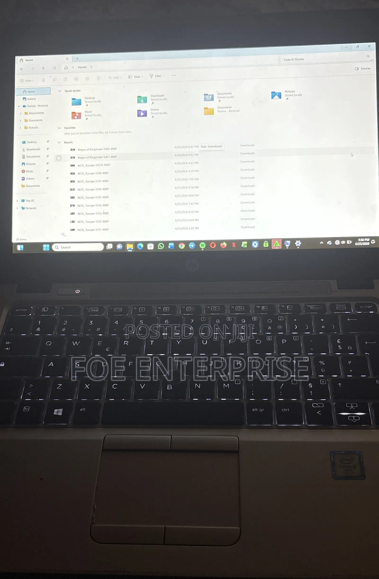 Laptop HP EliteBook 820 G3 12GB Intel Core i5 SSD 256GB