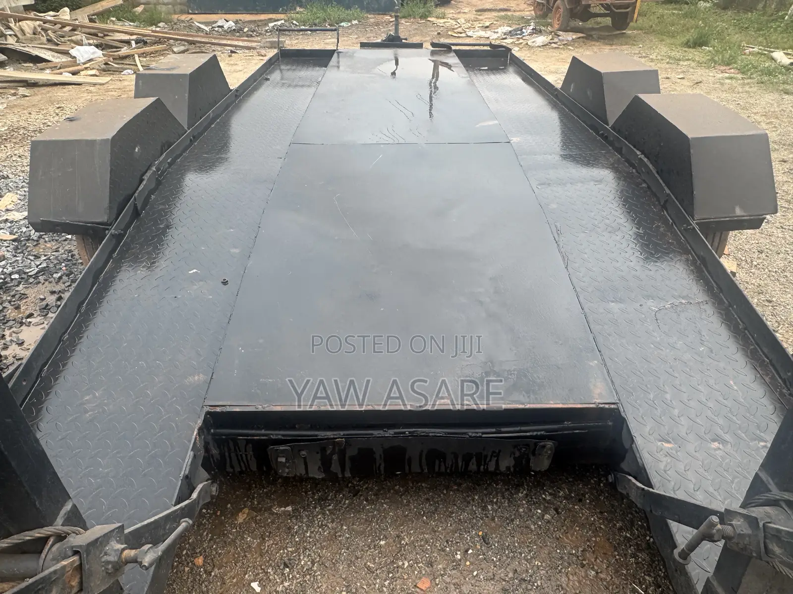 Low Bed Towing Trailer