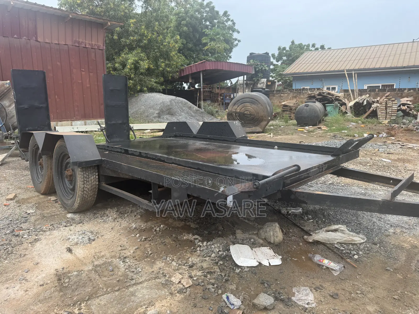 Low Bed Towing Trailer