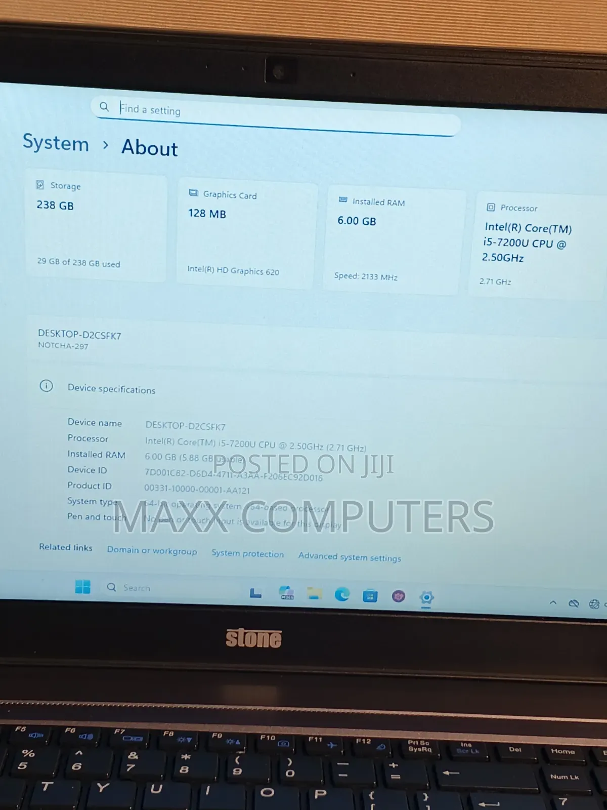 Laptop Acer Aspire E5-521 6GB Intel Core i5 SSD 256GB