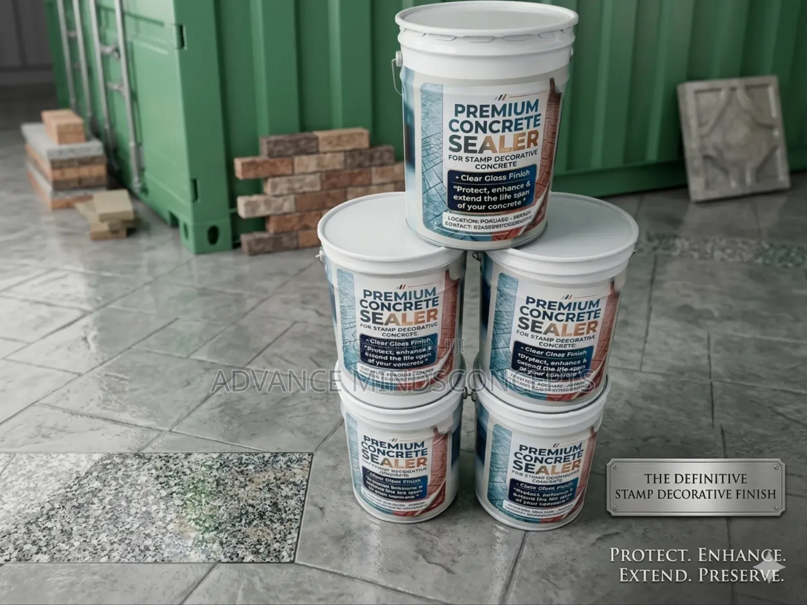 Concrete Stamp Resin ( Sealer)