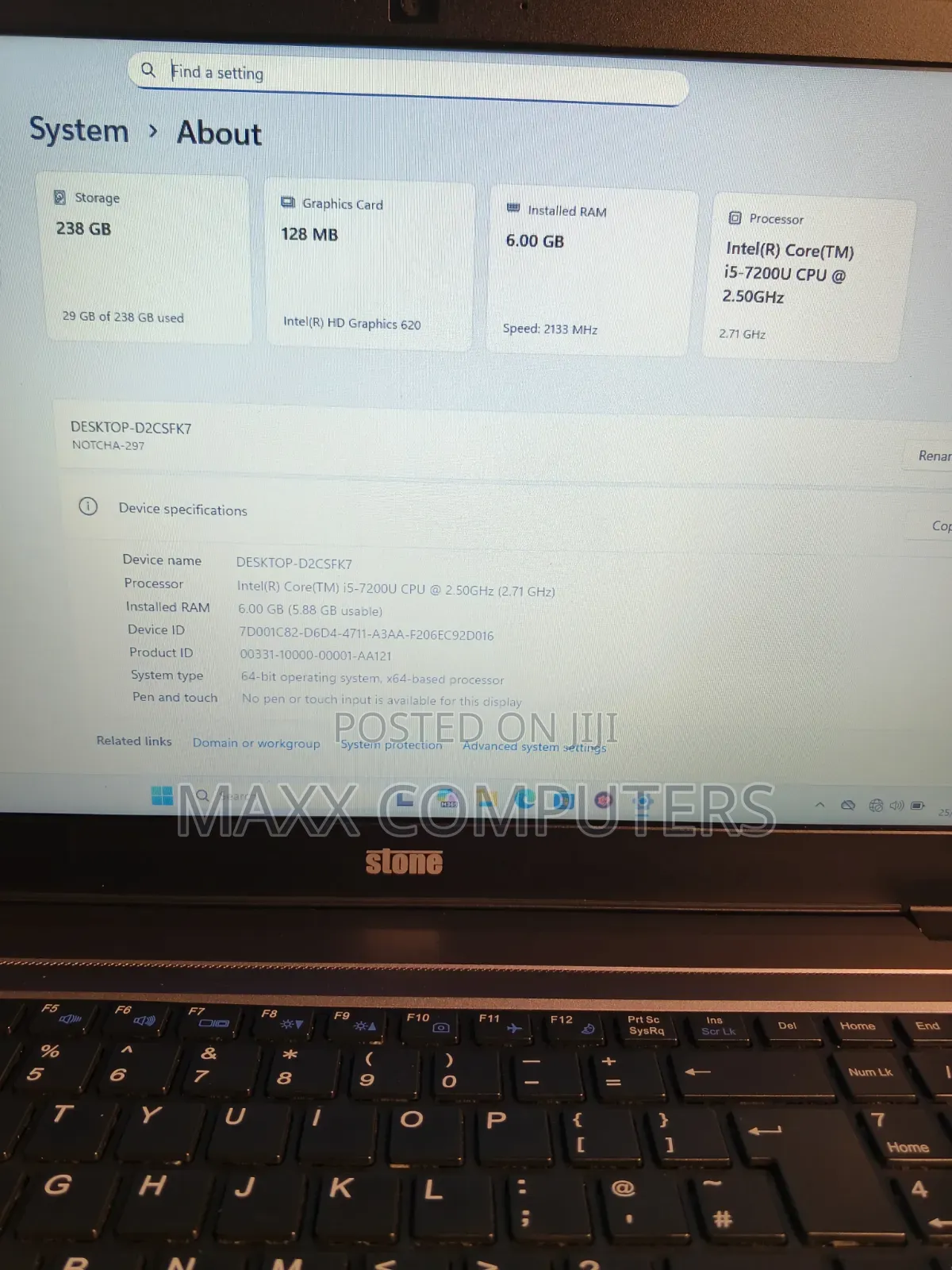 Laptop Acer Aspire E5-521 6GB Intel Core i5 SSD 256GB