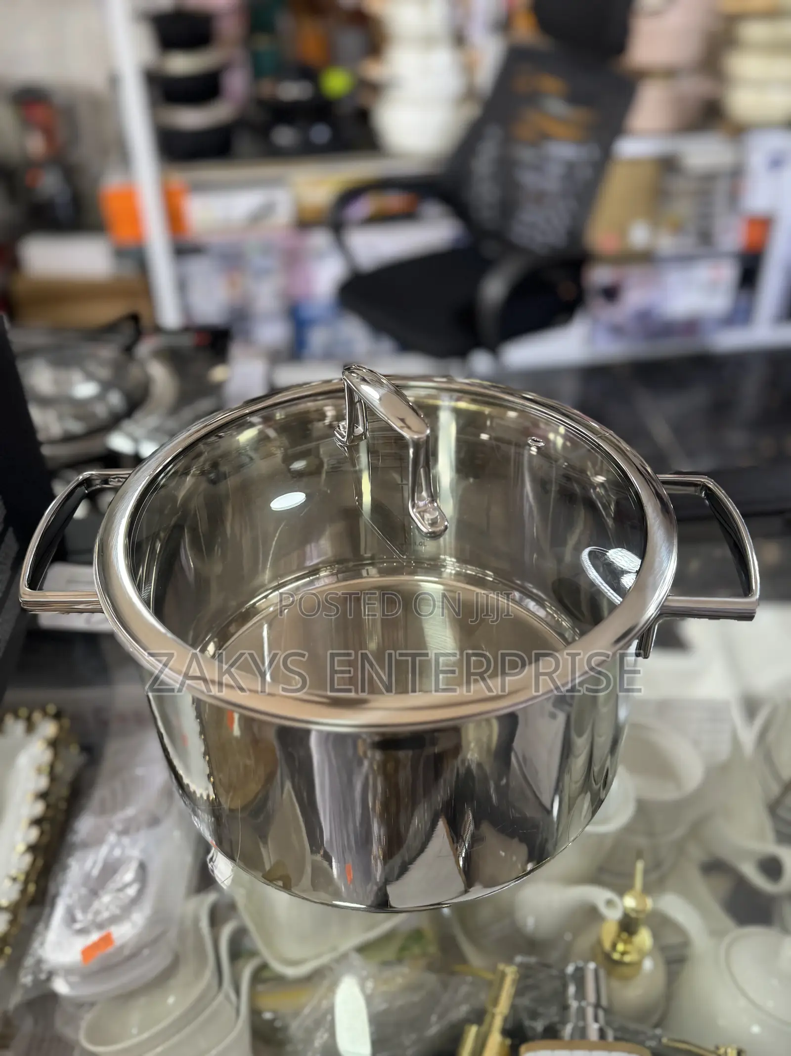 Stainless Steel Saucepan 24cm