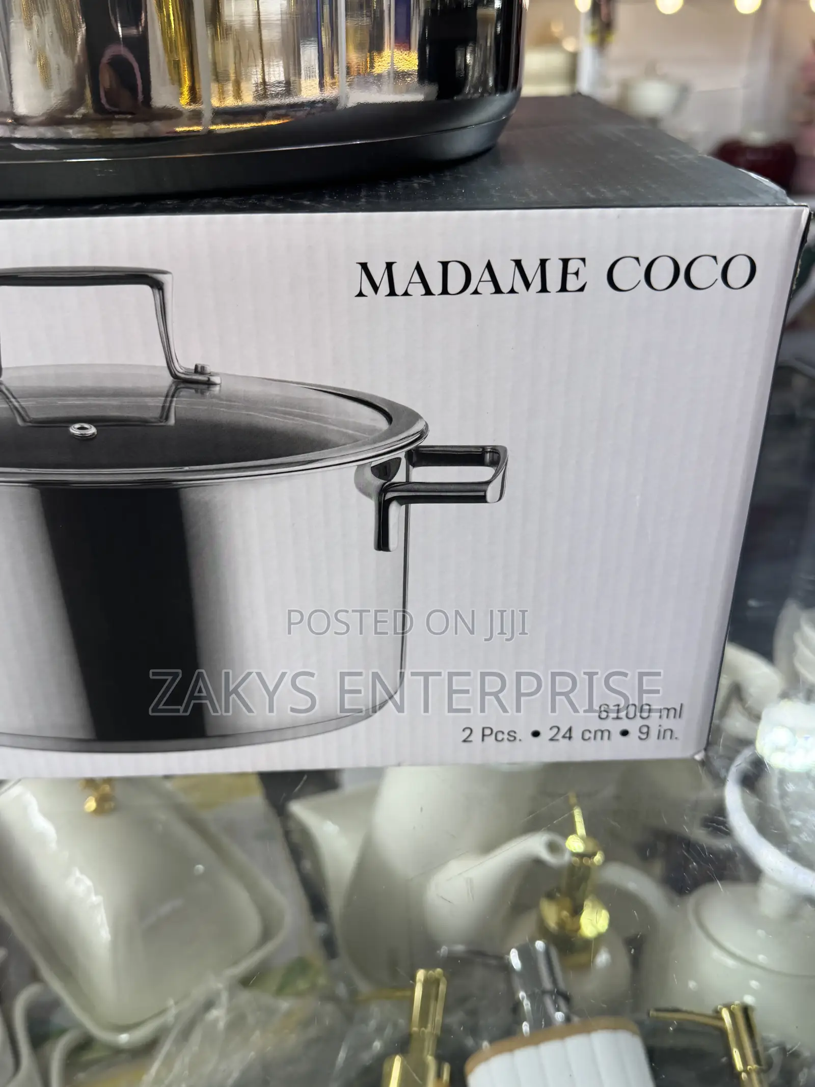 Stainless Steel Saucepan 24cm