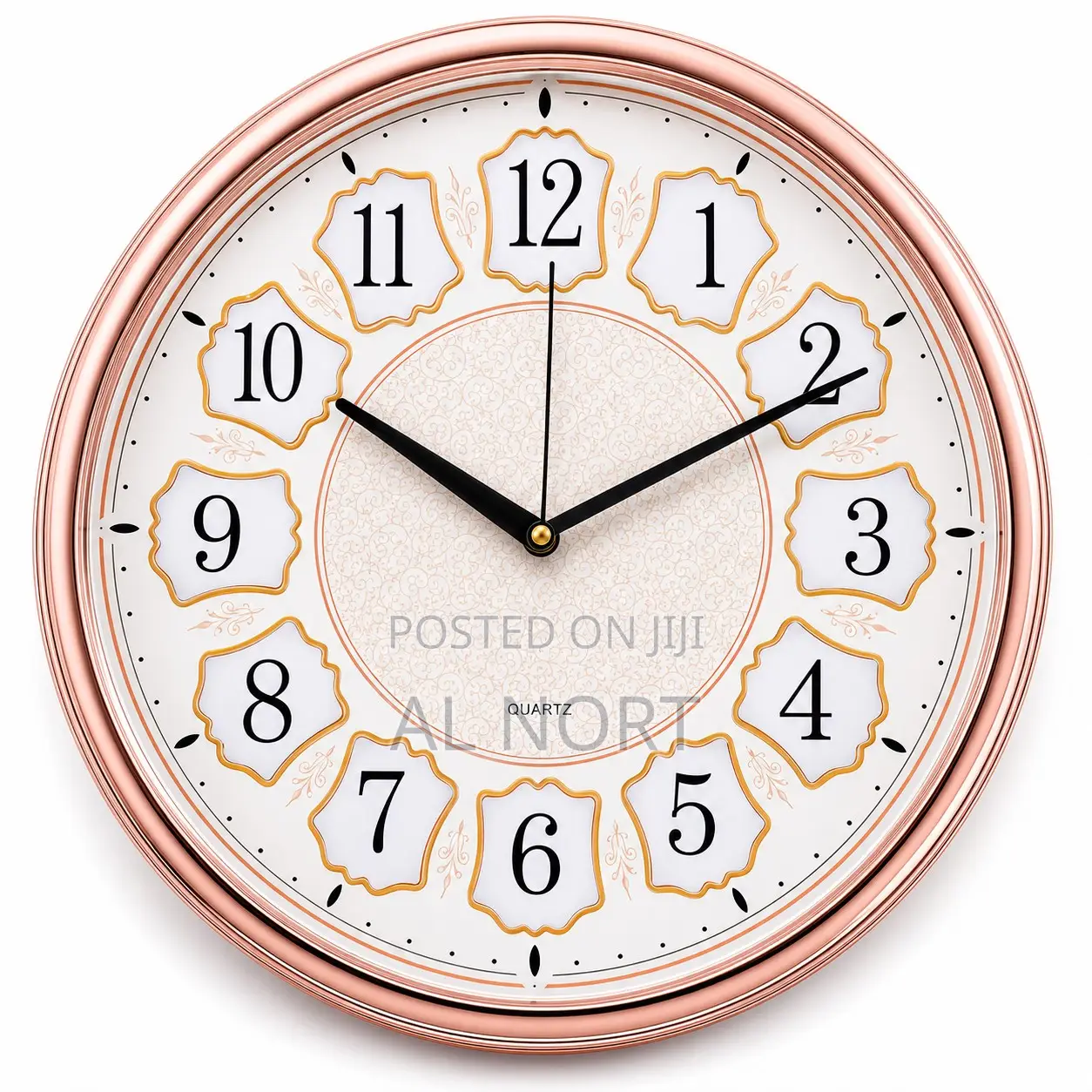 Vintage Round Quartz Wall Clock