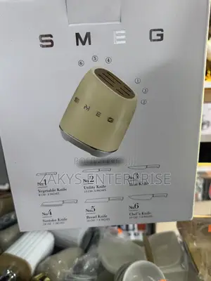 Smeg Stainless Steel Knives Set