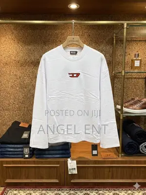 White Diesel Sweatshirts Available (Location:Adum Kumasi )
