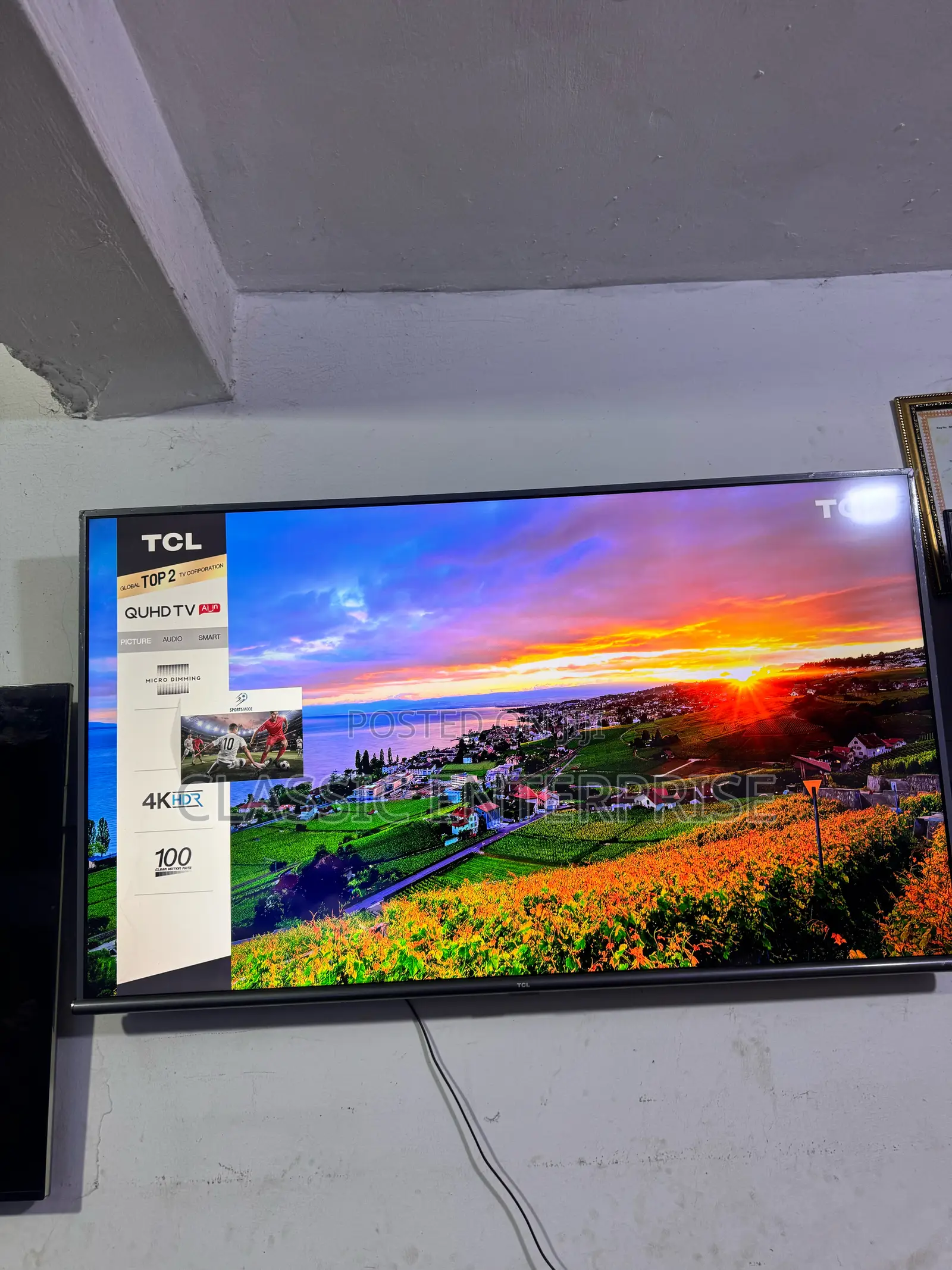 TCL 55 Inches Qled Smart Android Quhd Graphics Tv