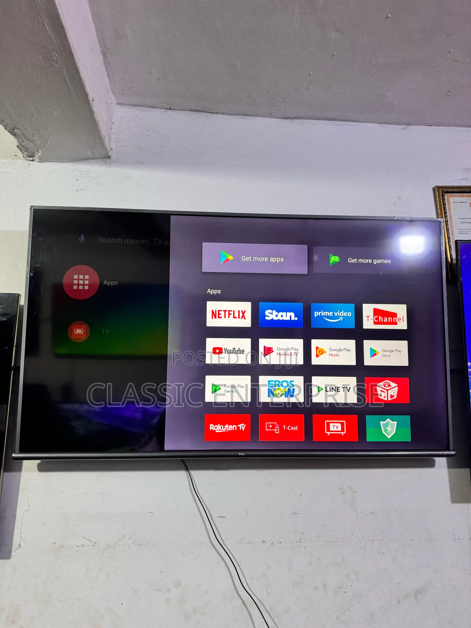TCL 55 Inches Qled Smart Android Quhd Graphics Tv