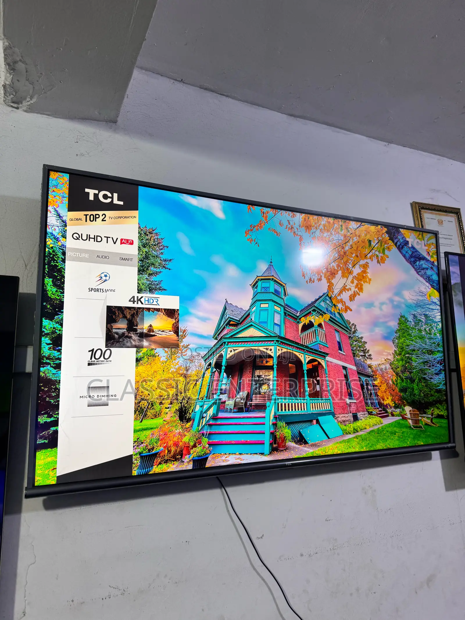 TCL 55 Inches Qled Smart Android Quhd Graphics Tv