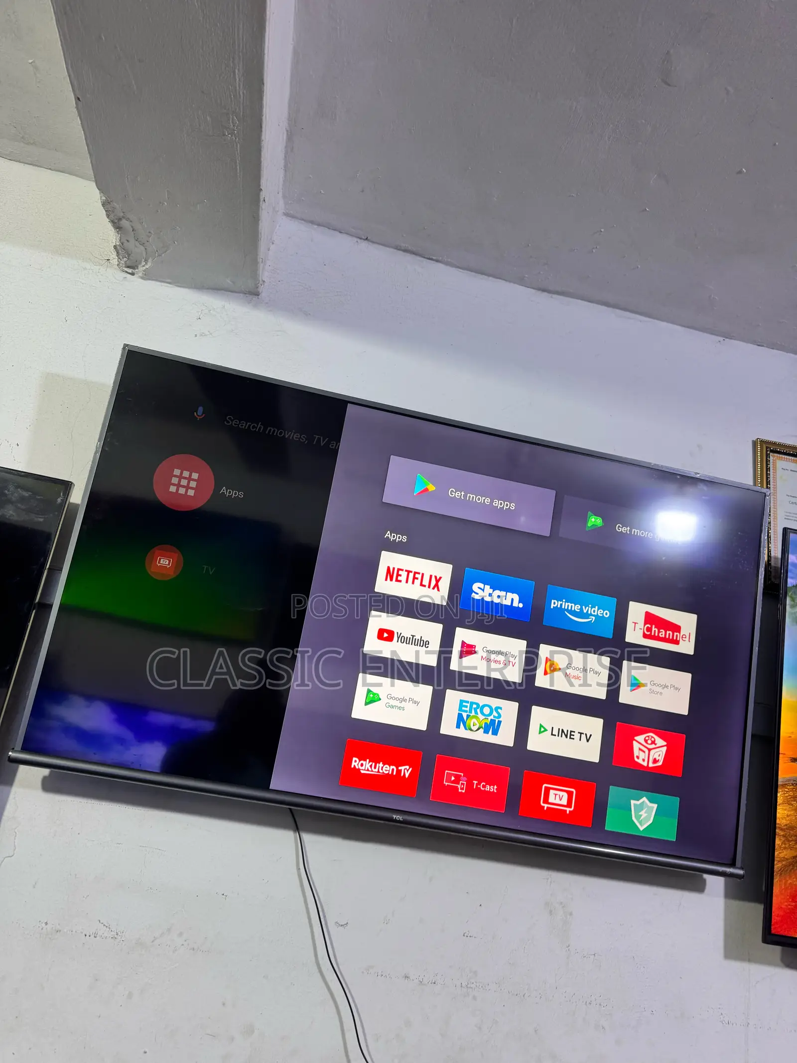 TCL 55 Inches Qled Smart Android Quhd Graphics Tv