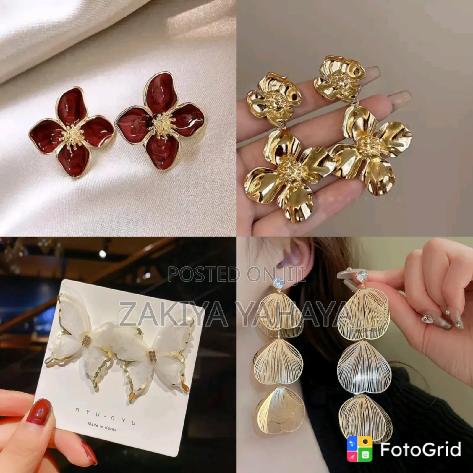 Earrings Available for Wholesale and Retail